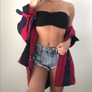 Vintage Oversized Tommy Hilfiger Button Up Top